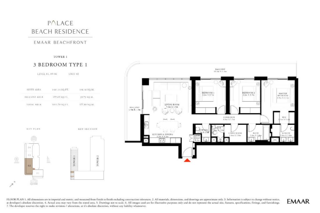Palace Residences Emaar Beachfront – image 32 of 34