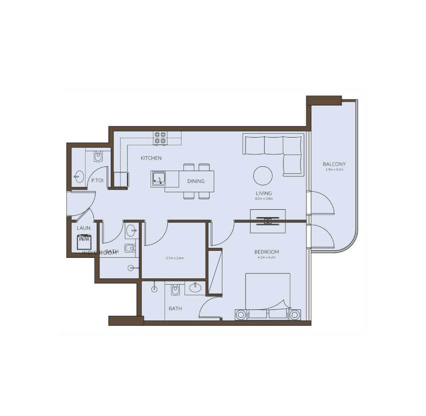 Coral Isle Residences - Luxury Apartments in Dubai Islands