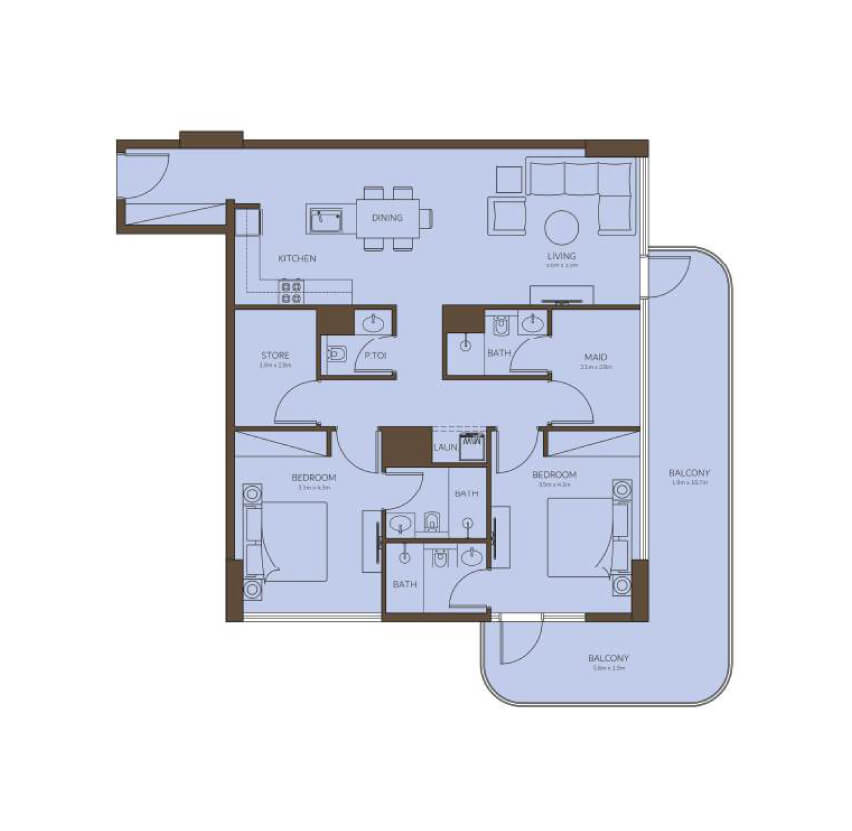Coral Isle Residences - Luxury Apartments in Dubai Islands