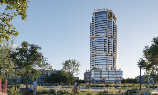 SAMANA Barari Avenue - Commercial Tower in Majan