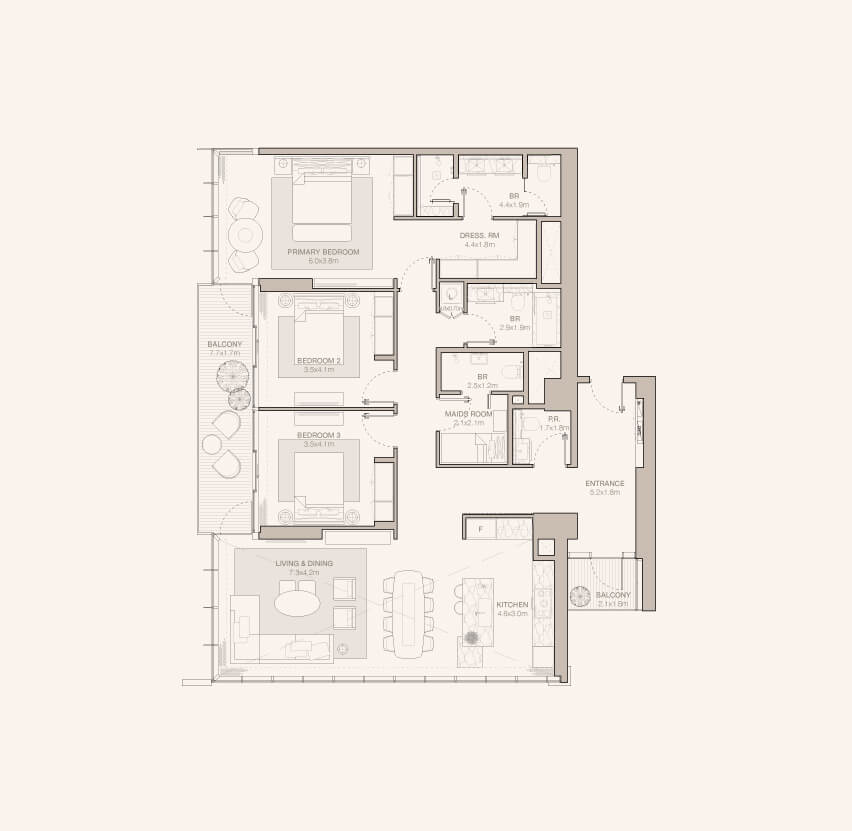 Jumeirah Residences at Emirates Towers by Meraas
