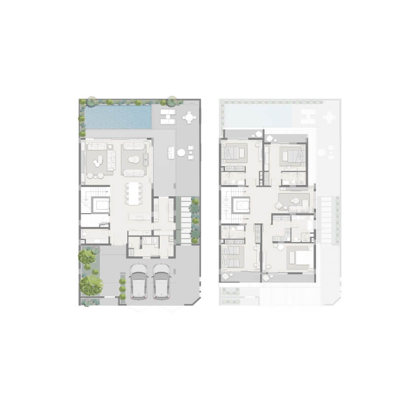 Pinewood Village | Luxuty Homes in Jumeirah Golf Estates