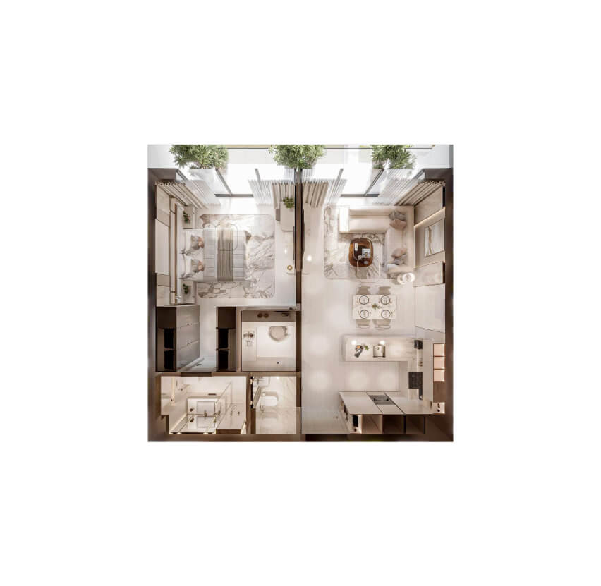 Nuvana Residences Dubai | 1 to 3-Bedroom Luxury Apartments