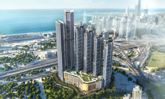 The Eden at Sobha Central | 1 & 2 Bedroom Apartments