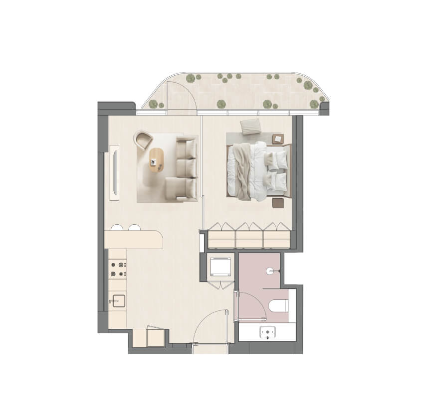 Mirasol 2 by RAK Properties at Mina Al Arab