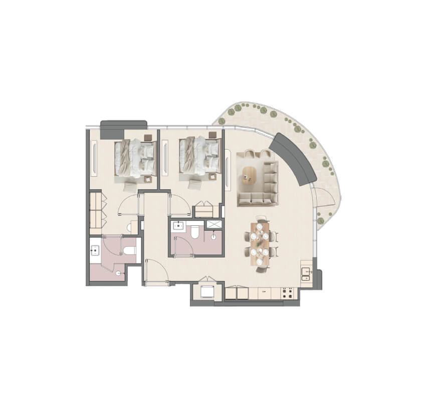 Mirasol 2 by RAK Properties at Mina Al Arab