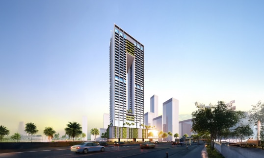 SkyGate Tower at Jumeirah Village Triangle by Tiger Group