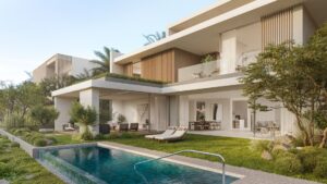 Completed luxury villa with a private pool in Dubai, representing ready property investment opportunities in Dubai in 2026