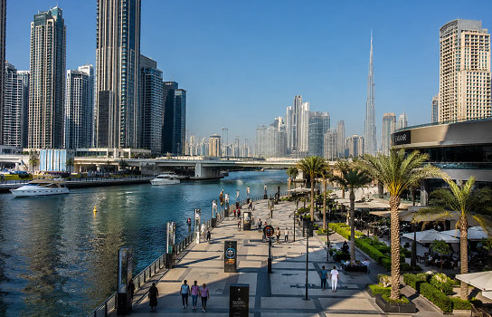 The Boulevard and Marina Promenade