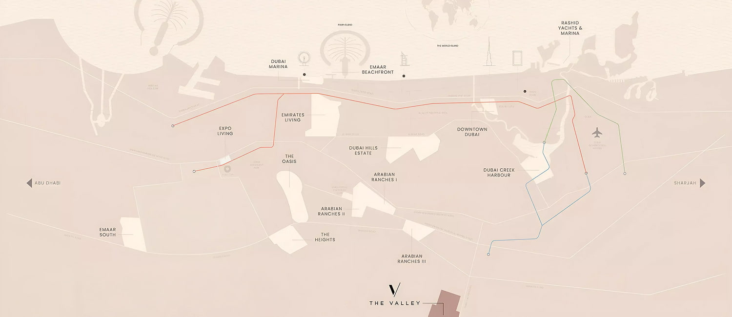 Map showing the location of Alva in The Valley